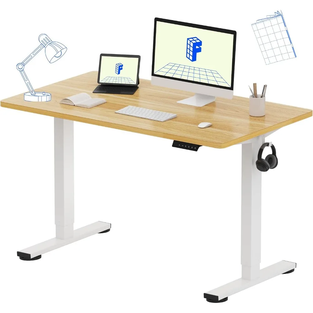Desk Setup One Monitor - One-Piece 48