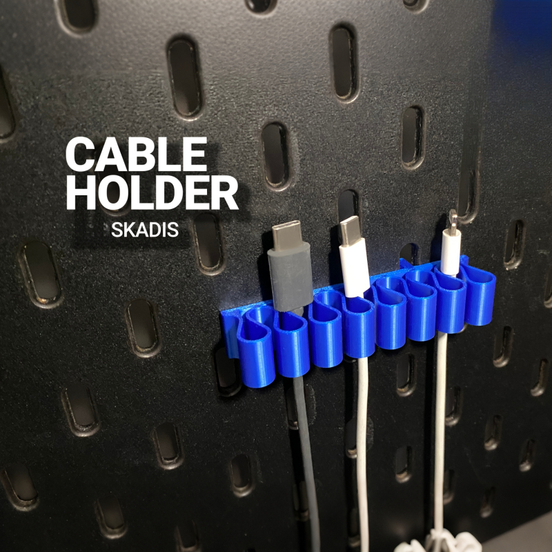 Desk Setup Cable Management - Cable Organizer Clip Pegboard Wall Mount