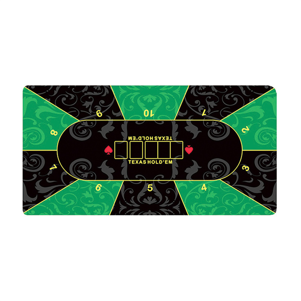 Anti-slip Thicken Casino Texas - Rubber Mat Desk ulasan dan harga