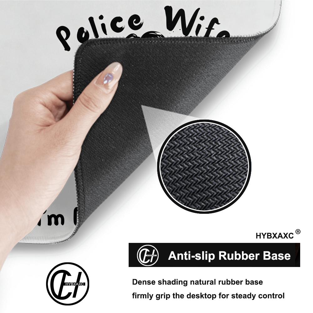 HYBXAXC Police Wife Mouse Pad  - Work Desk Home Setup ulasan dan harga