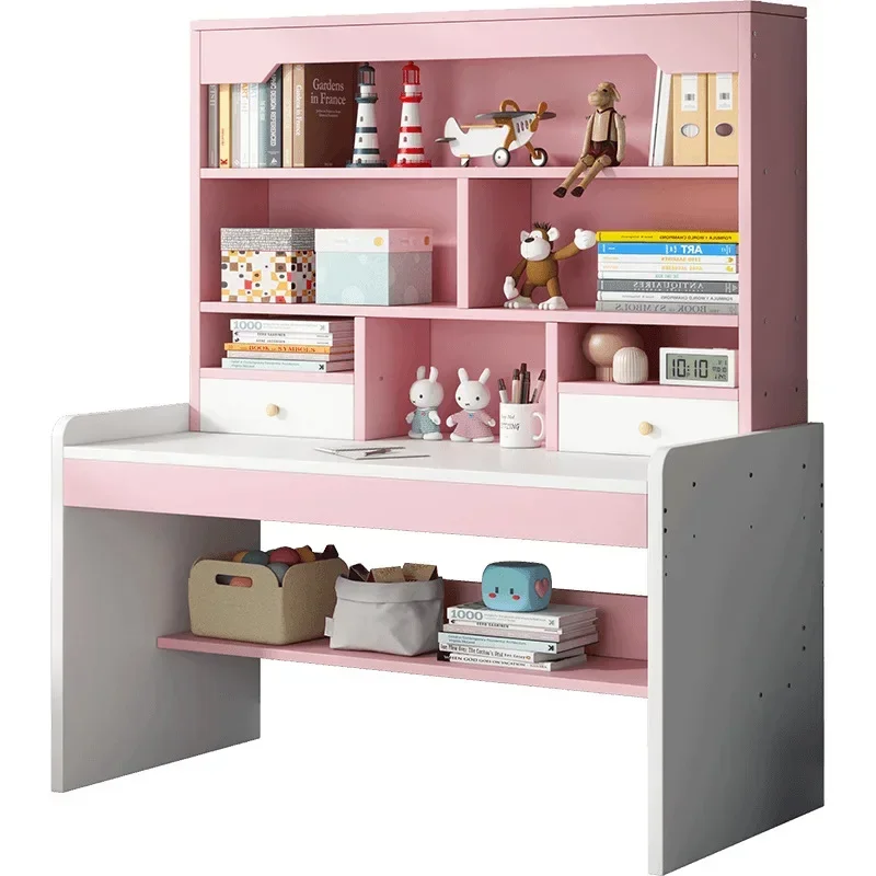 Kids Study Computer Table Dini - Desk Setup Oak ulasan dan harga