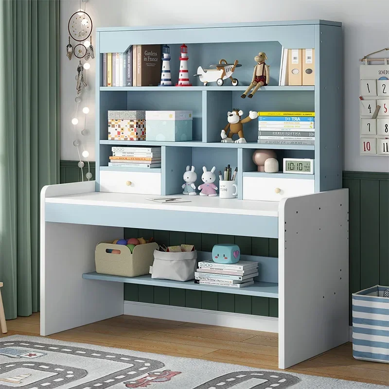 Kids Study Computer Table Dini - Desk Setup Oak ulasan dan harga
