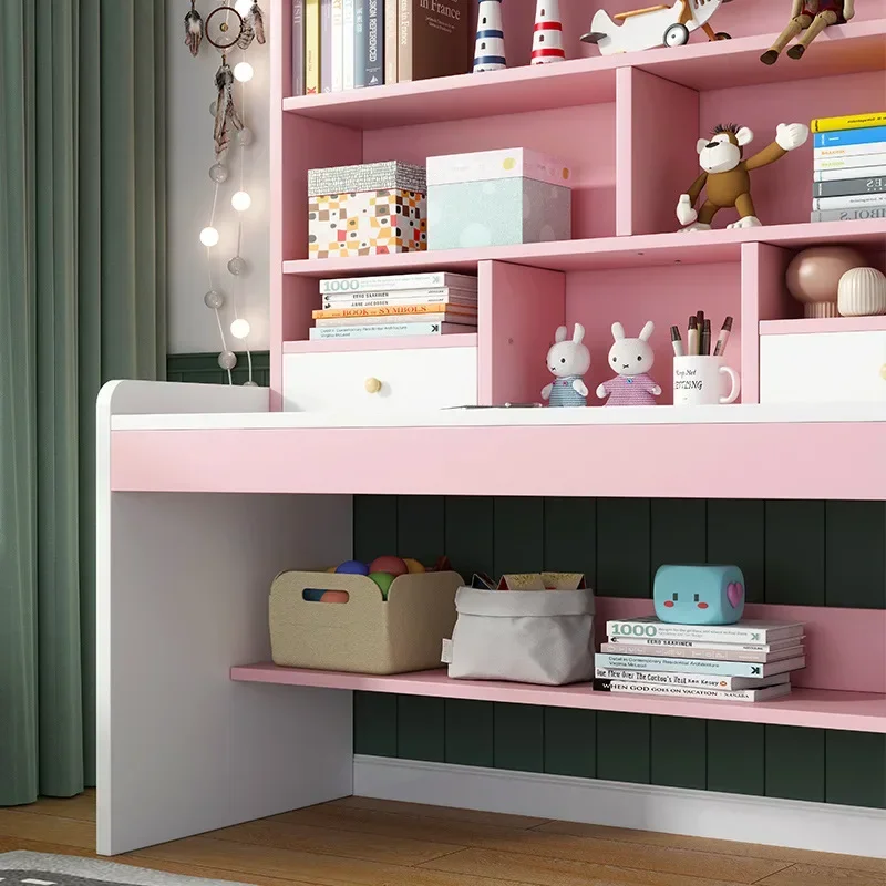 Kids Study Computer Table Dini - Desk Setup Oak ulasan dan harga
