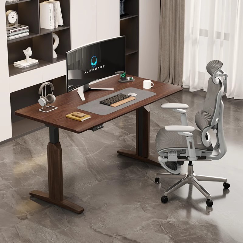 Electric Adjustable Desk Table - Desk Setup Oak ulasan dan harga