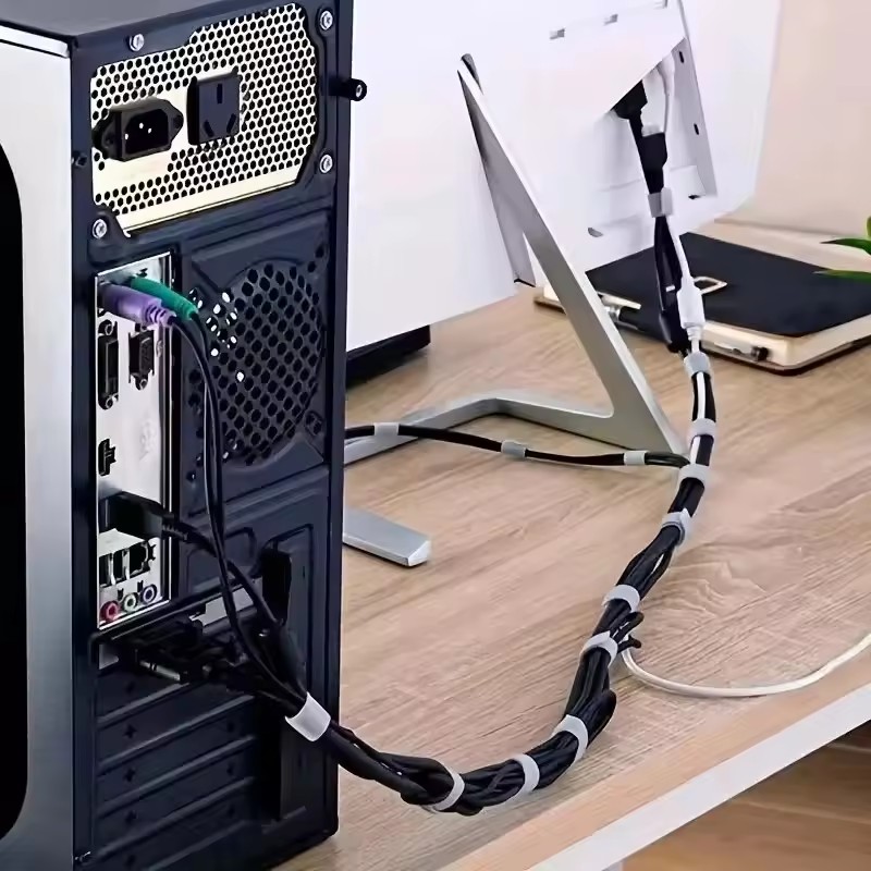 1/5M Cable Organizer Cable Man - Desk Setup Cable Management ulasan dan harga
