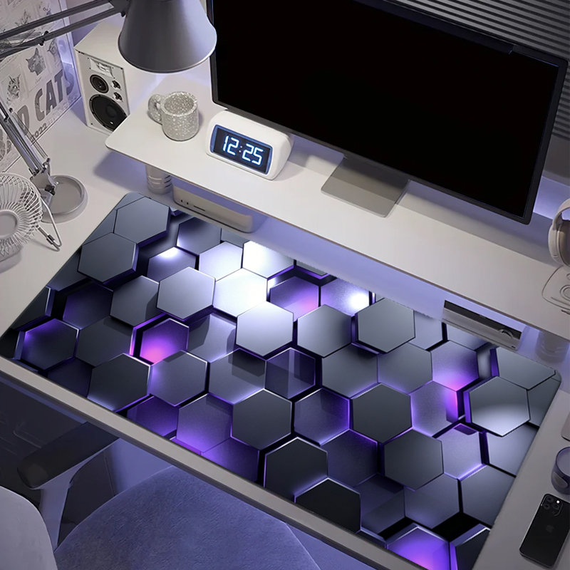 Honeycomb Series Mouse Pad Lar - Rubber Mat Desk ulasan dan harga