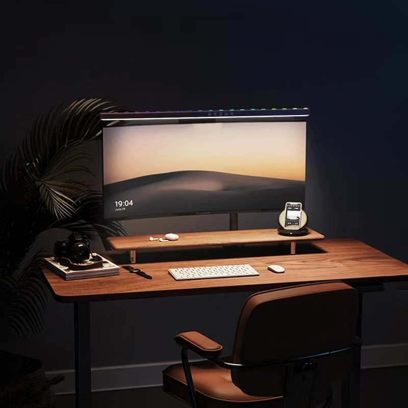 LED Monitor Light Hanging Desk - Desk Setup No Computer ulasan dan harga