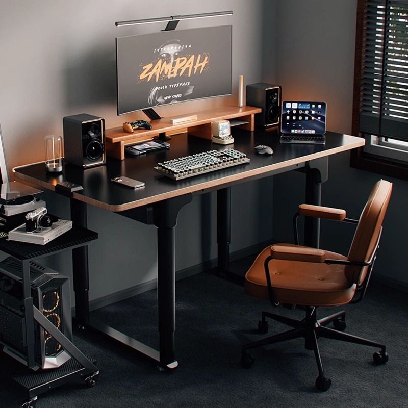 Folding Tables Gamer Computer  - Desk Setup Oak ulasan dan harga