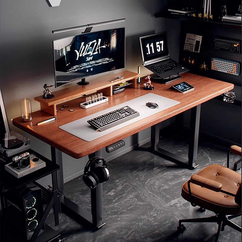 Folding Tables Gamer Computer  - Desk Setup Oak ulasan dan harga