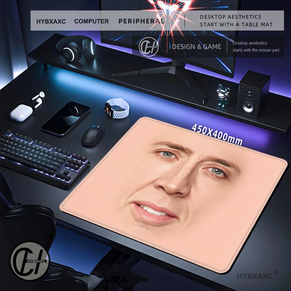 HYBXAXC Nicolas Cage Face Meme - Work Desk Home Setup ulasan dan harga