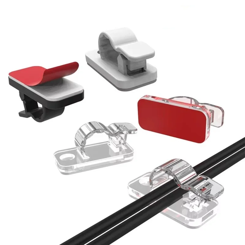 10/50PCS Cable Organizer Clips - Desk Setup Cable Management ulasan dan harga
