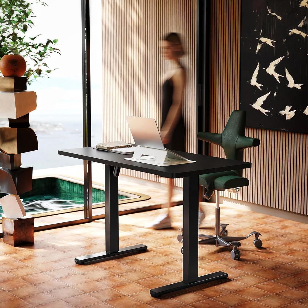 55 x 28 inch Electric Standing - Work Desk Home Setup ulasan dan harga