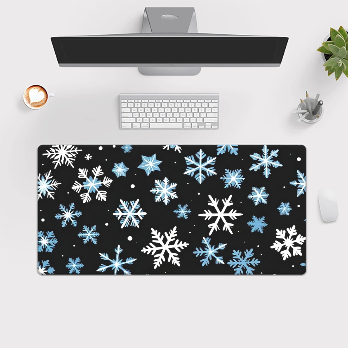 Snowflake Winter Design Extend - Desk Setup Designer ulasan dan harga