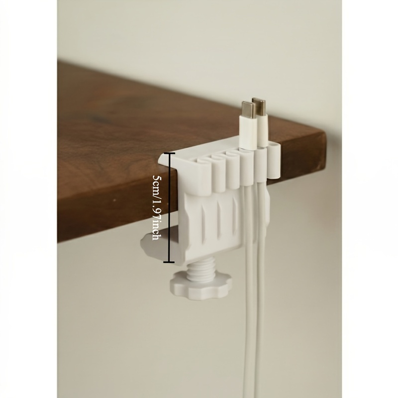 3 desktop cable manager clips  - Desk Setup Cable Management ulasan dan harga