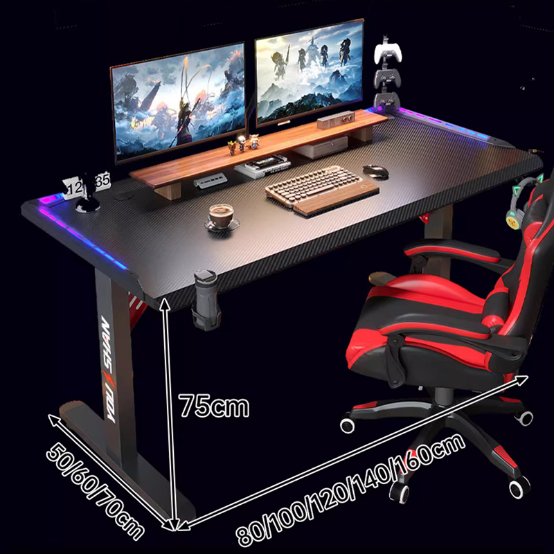 Lift Top Table for Computer He - Desk Setup Oak ulasan dan harga