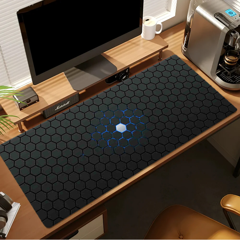 Hexagon Large Gaming Mouse Pad - Rubber Mat Desk ulasan dan harga