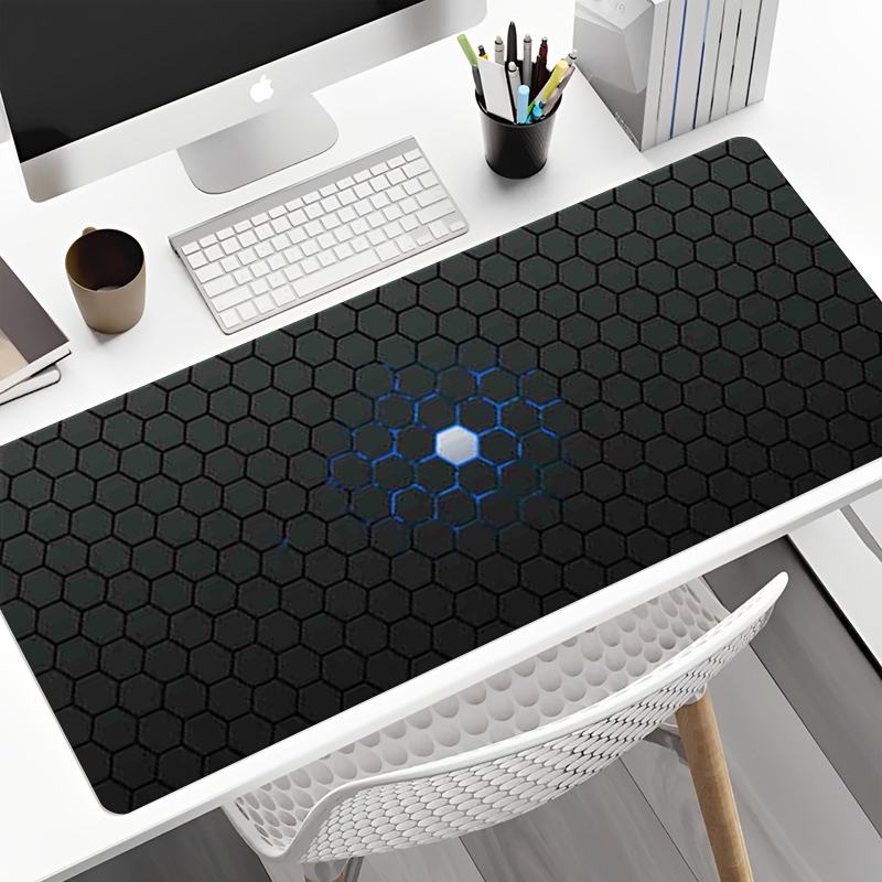 Hexagon Large Gaming Mouse Pad - Rubber Mat Desk ulasan dan harga