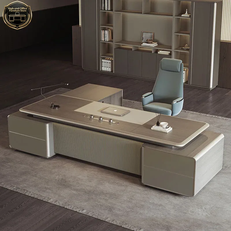 Boss Gaming L Table Home Offic - Work Desk Home Setup ulasan dan harga