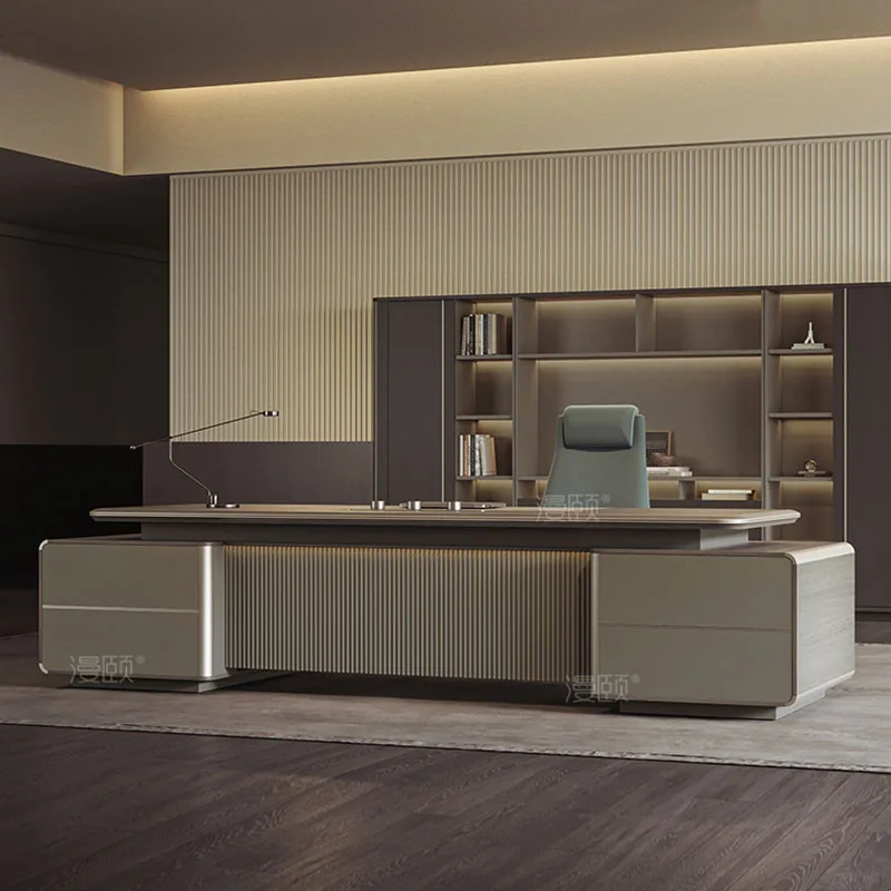 Boss Gaming L Table Home Offic - Work Desk Home Setup ulasan dan harga