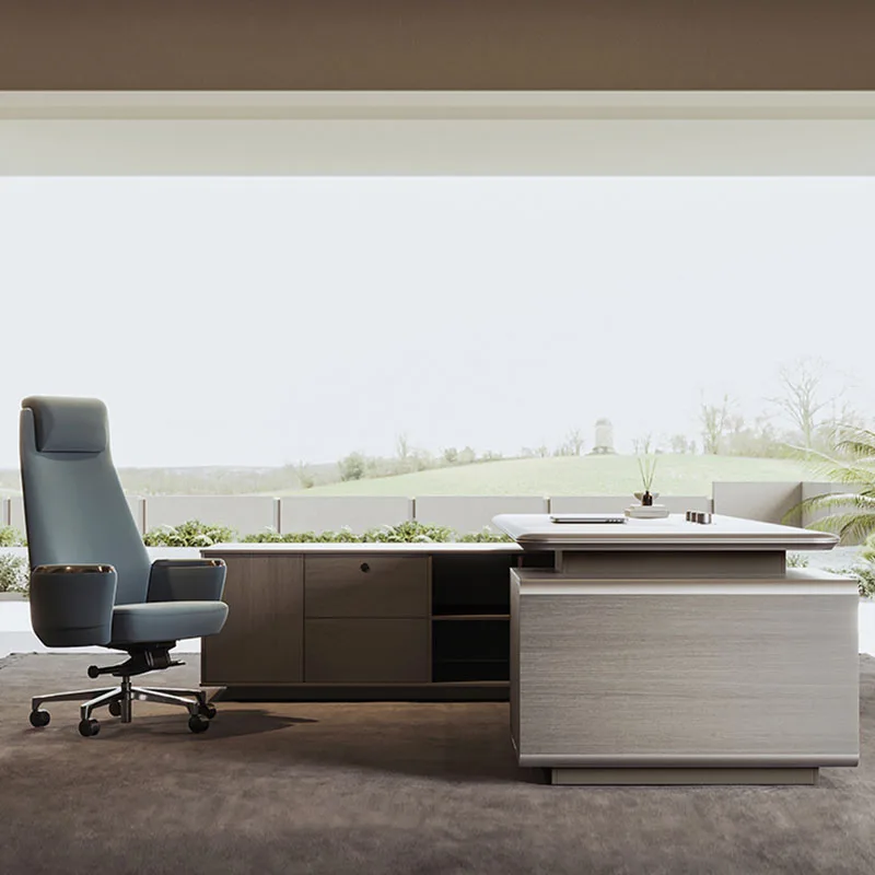 Boss Gaming L Table Home Offic - Work Desk Home Setup ulasan dan harga