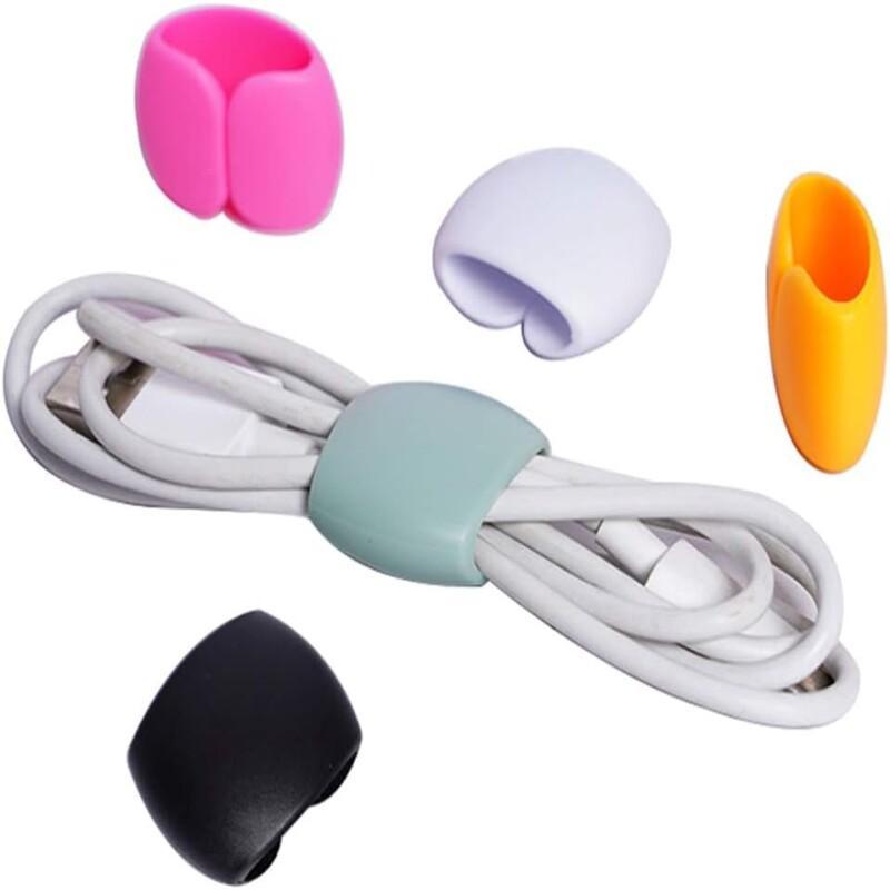 5/30Pcs Silicone Cable Organiz - Desk Setup Cable Management ulasan dan harga