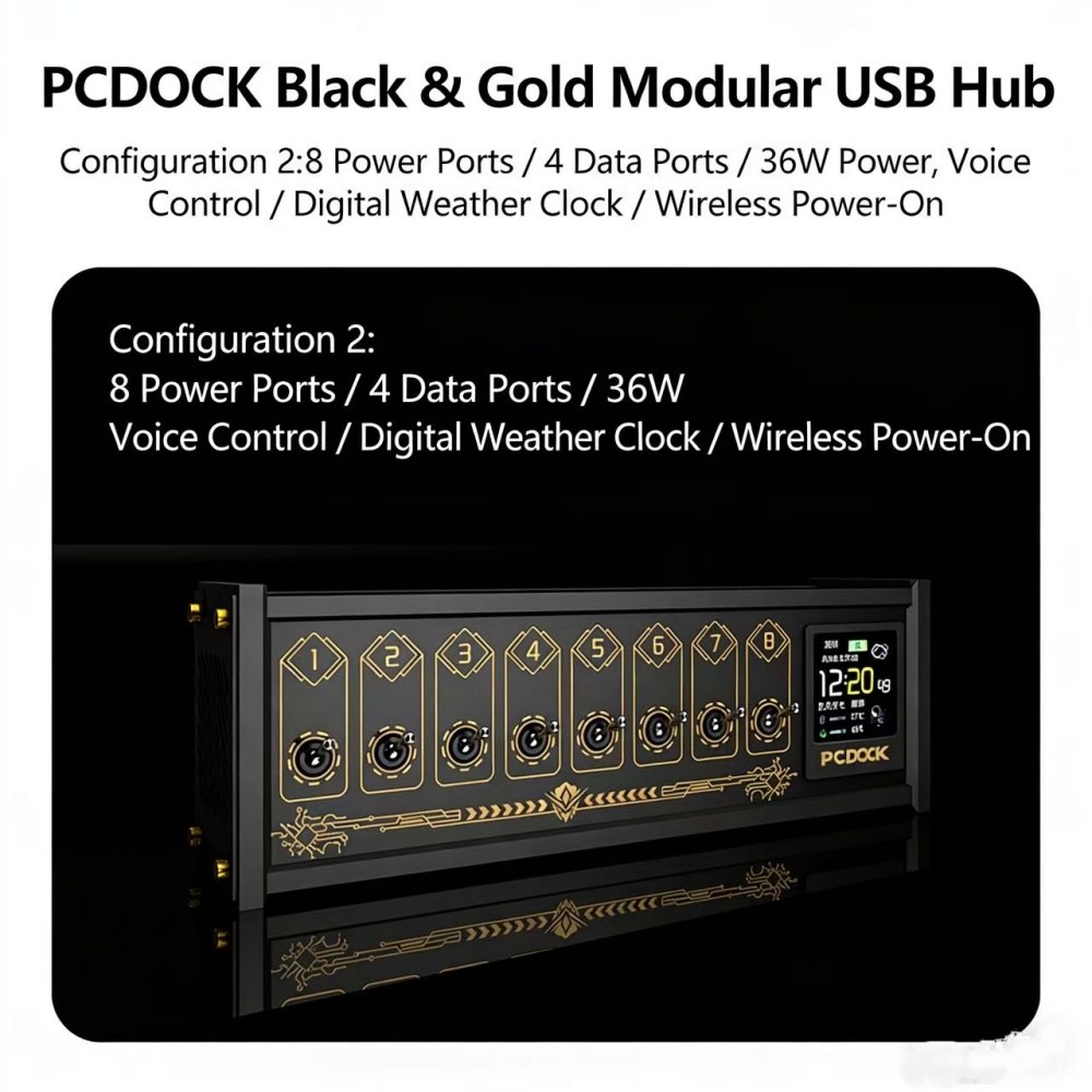PCDOCK Block USB Desktop Power - Desk Setup Designer ulasan dan harga