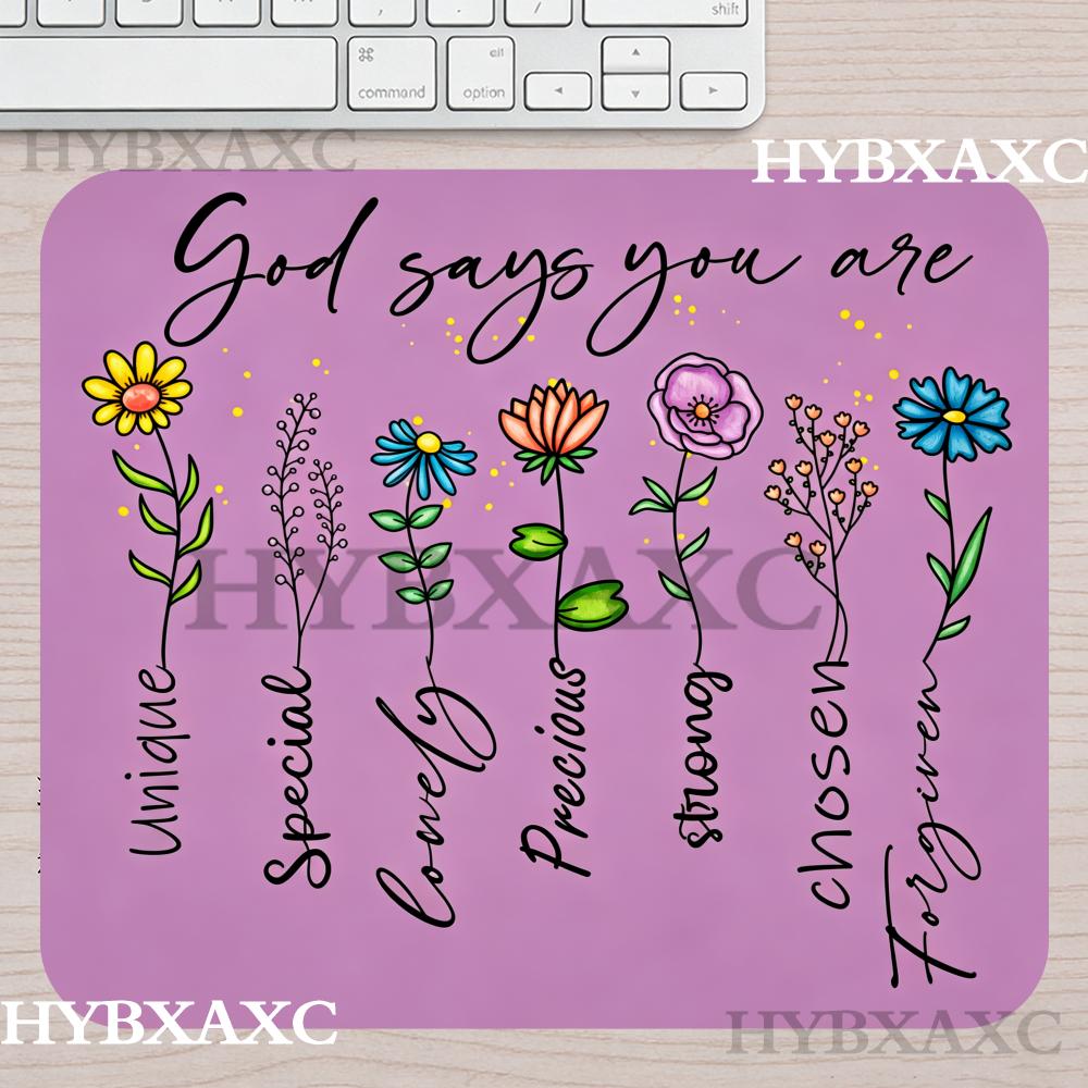HYBXAXC Colorful Flower Quote  - Work Desk Home Setup ulasan dan harga